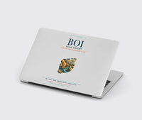 Thumbnail for Boise Airport (BOI) design on light gray MacBook case