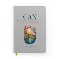 Thumbnail for Guangzhou Baiyun International Airport (CAN) design on light gray notebook