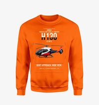 Thumbnail for Airbus H130 design on orange sweatshirt