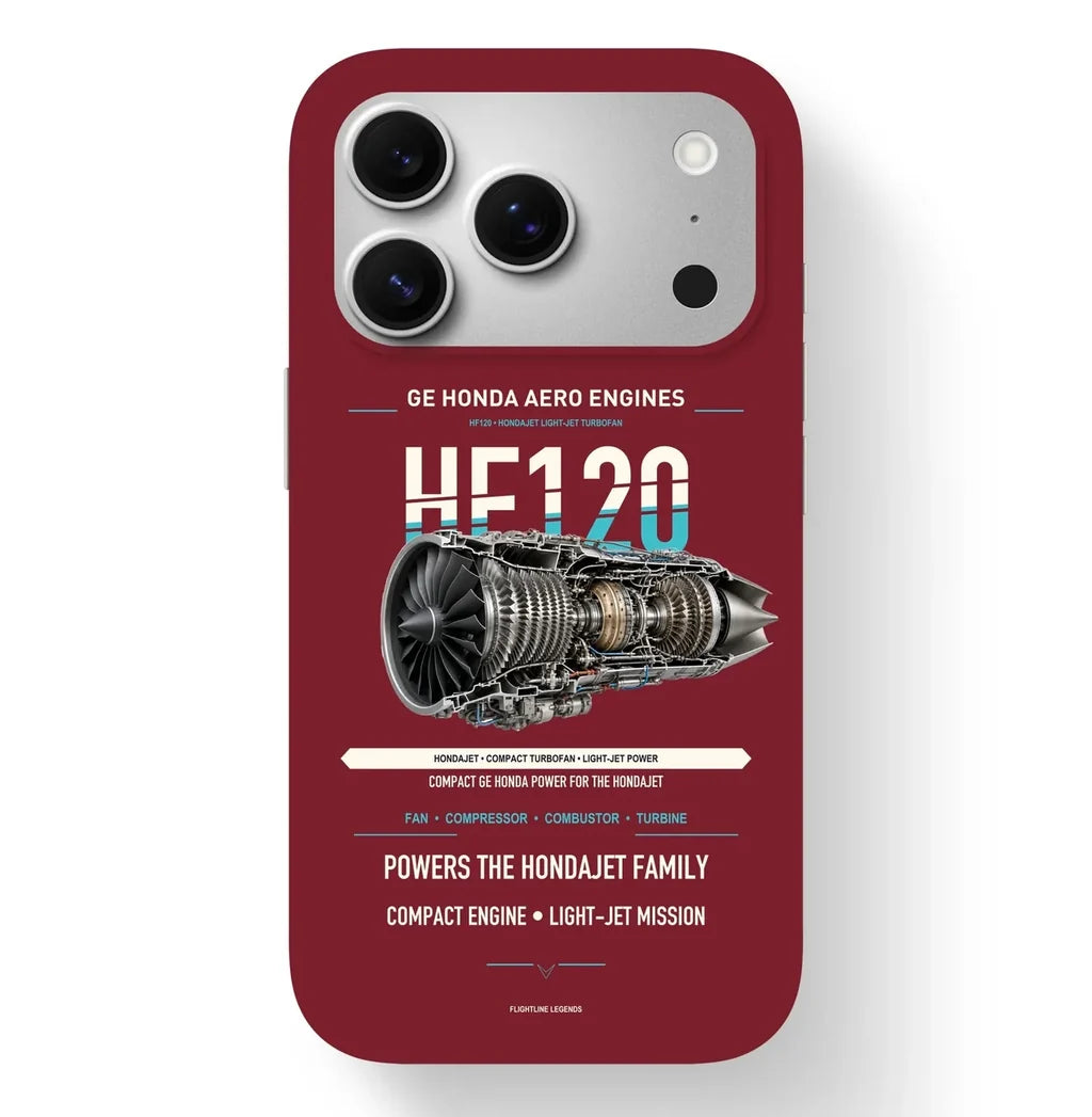 HF120 Case design on dark red iphone case