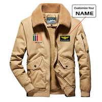 Thumbnail for Colourful Cabin Crew Bomber Jacket - view 5