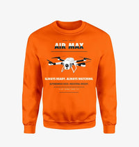Thumbnail for Percepto Air Max design on orange sweatshirt