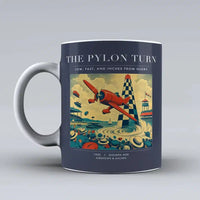 Thumbnail for VINTAGE G4156 - The Pylon Turn - Ceramic Mug design on darkblue