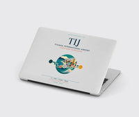 Thumbnail for Tijuana International Airport (TIJ) design on light gray MacBook case