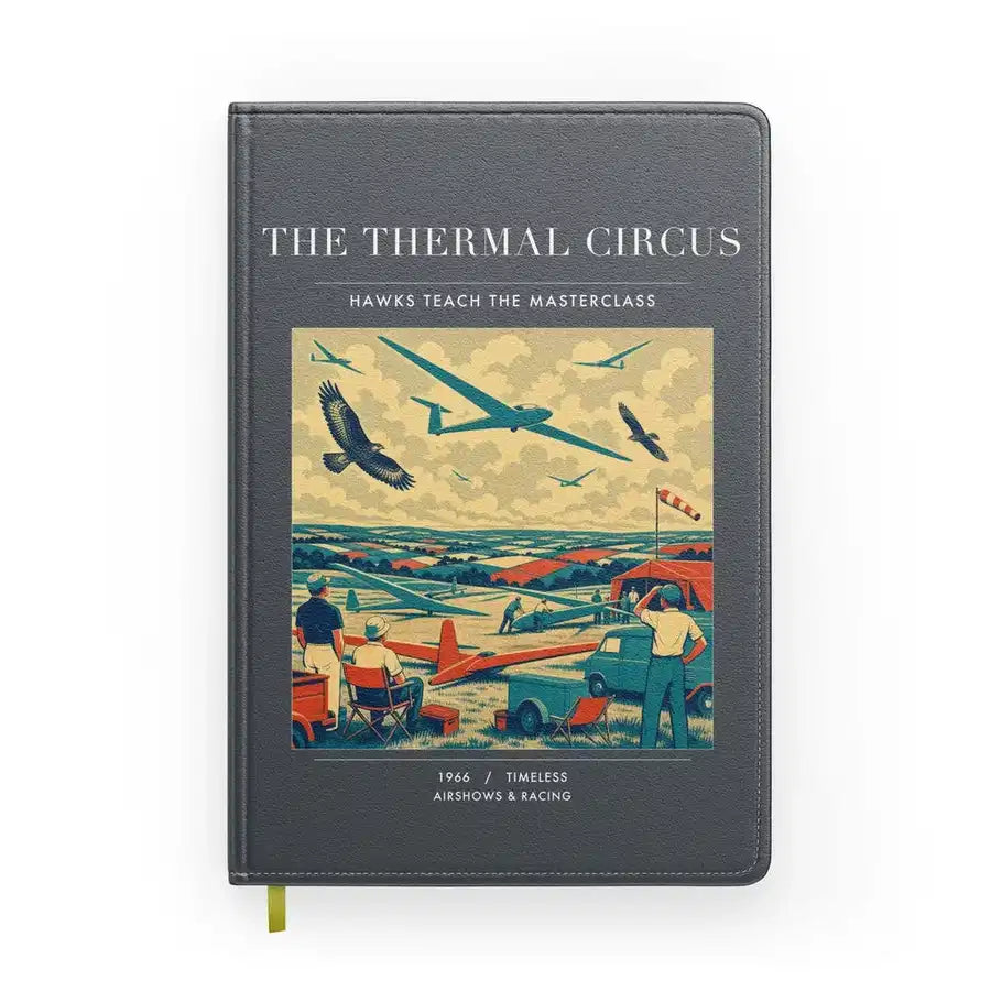 VINTAGE G4474 - The Thermal Circus - Designed Notebooks design on gray