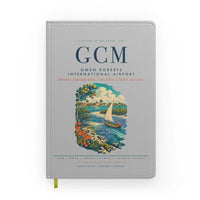 Thumbnail for Owen Roberts International Airport (GCM) design on light gray notebook