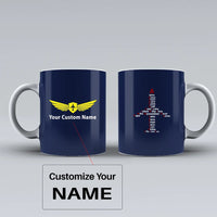 Thumbnail for Customisable Aviation Alphabet Mug - view 5