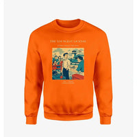 Thumbnail for VINTAGE G4298 - The Youngest License - Designed Sweatshirts design on orange