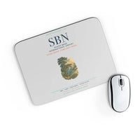 Thumbnail for South Bend International Airport (SBN) design on light gray rectangle mouse pad