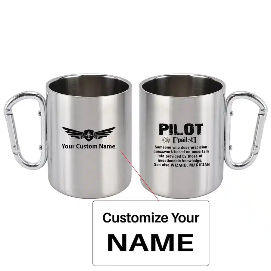 Customisable Pilot [Noun] Mug - view 5