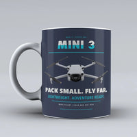 Thumbnail for Mini 3 Mug design on dark blue dji