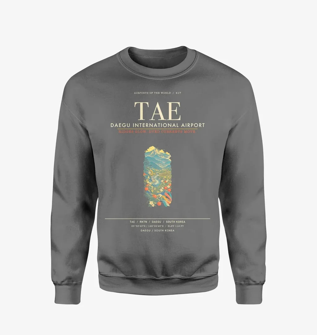 Daegu International Airport TAE Sweatshirt - Gray