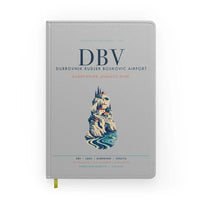 Thumbnail for Dubrovnik Ruđer Bošković Airport (DBV) design on light gray notebook