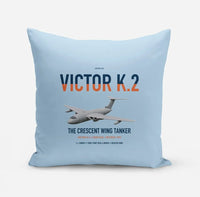 Thumbnail for Handley Page Victor K.2 design on light blue pillow