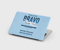 Thumbnail for Cessna Citation Bravo design on light blue MacBook case