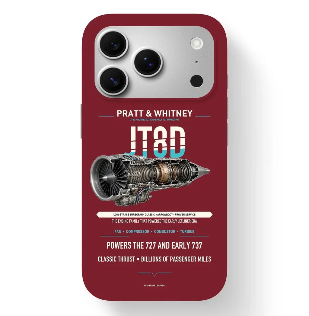 JT8D Case design on dark red iphone case