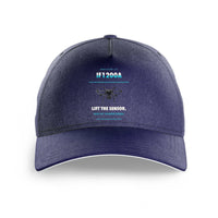Thumbnail for Inspired Flight IF1200A design on dark blue printed hat