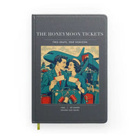 Thumbnail for VINTAGE G4227 - The Honeymoon Tickets - Designed Notebooks design on gray