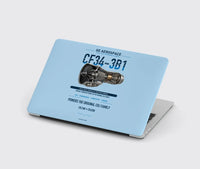 Thumbnail for CF34-3B1 design on light blue MacBook case