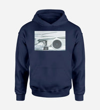 Thumbnail for Amazing Aircraft & Engine Hoodie - view 5