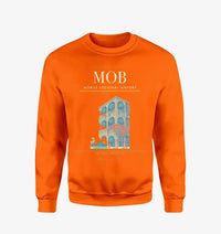 Thumbnail for Mobile Regional Airport (MOB) design on orange sweatshirt