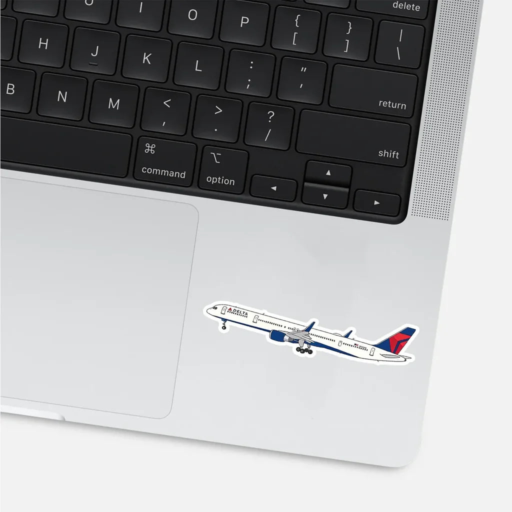 Delta Air Lines Boeing 757 Airplanes sticker