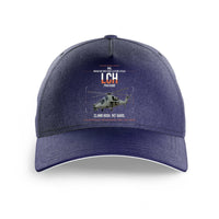 Thumbnail for HAL LCH Prachand design on dark blue printed hat