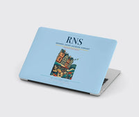 Thumbnail for Rennes–Saint-Jacques Airport (RNS) design on light blue MacBook case