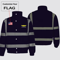 Thumbnail for Customisable Flag & Name Winter Jacket - view 5
