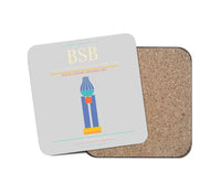 Thumbnail for Brasilia - Presidente Juscelino Kubitschek International Airport BSB Coaster 1-Piece - Light Gray