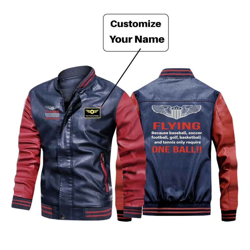 Flying One Ball Bomber Jacket - view 5