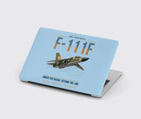 Thumbnail for F-111F Aardvark design on light blue MacBook case