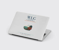 Thumbnail for Wellington International Airport (WLG) design on light gray MacBook case
