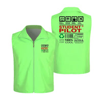Thumbnail for Student Pilot Label Vest - view 5