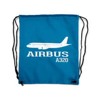 Thumbnail for Airbus A320 Drawstring Bag - view 5