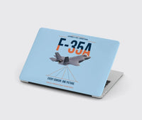 Thumbnail for F-35A Lightning II Every Sensor One Picture design on light blue MacBook case