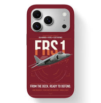 Thumbnail for British Aerospace Sea Harrier FRS.1 design on dark red magsafe iphone case, for iPhone 17 Pro