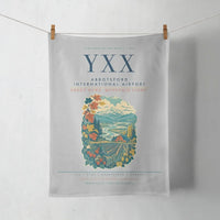 Thumbnail for Abbotsford International Airport (YXX) design on light gray towel