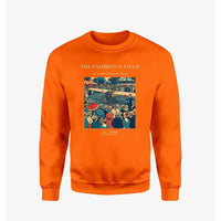 Thumbnail for VINTAGE G4322 - The Exhibition Field - Designed Sweatshirts design on orange