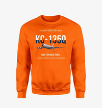 Thumbnail for KC-135Q Blackbird Tanker design on orange sweatshirt