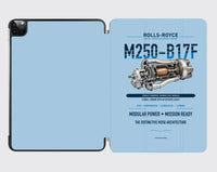 Thumbnail for M250-B17F design on light blue ipad tablet case