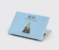 Thumbnail for Rotorua Regional Airport (ROT) design on light blue MacBook case