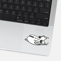 Thumbnail for Custom Design Image Logo Boeing 727 Airplanes sticker