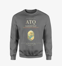 Thumbnail for Sri Guru Ram Dass Jee International Airport Amritsar ATQ Sweatshirt - Gray