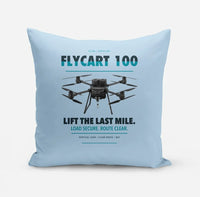 Thumbnail for DJI FlyCart 100 design on light blue pillow