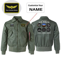 Thumbnail for Customisable Only Six Pack I Will Embroidery Patch - view 5