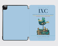 Thumbnail for Shaheed Bhagat Singh International Airport (IXC) design on light blue ipad tablet case