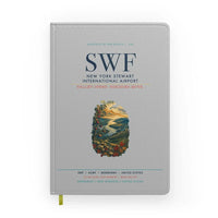 Thumbnail for New York Stewart International Airport (SWF) design on light gray notebook