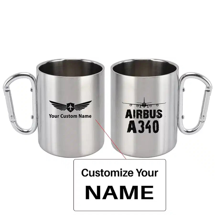 Customisable Airbus A340 Mug - view 5