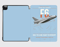 Thumbnail for English Electric Lightning F6 design on light blue ipad tablet case